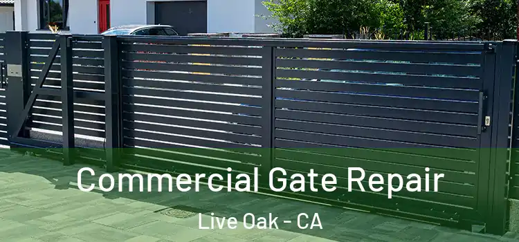 Commercial Gate Repair Live Oak - CA