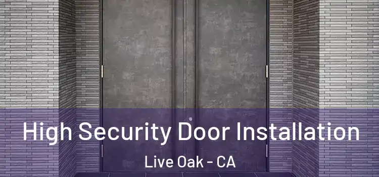 High Security Door Installation Live Oak - CA