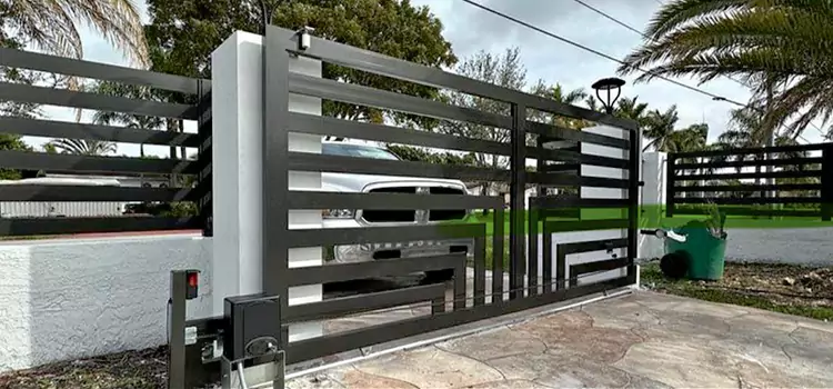 Automatic Driveway Gate Installation Live Oak