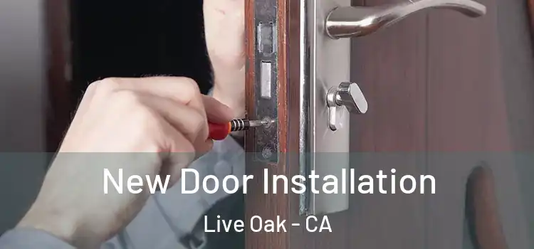 New Door Installation Live Oak - CA